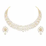 Choker or short-style necklace set