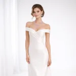 Two Layer Blush Pink American Diamond Necklace Set - Image 2