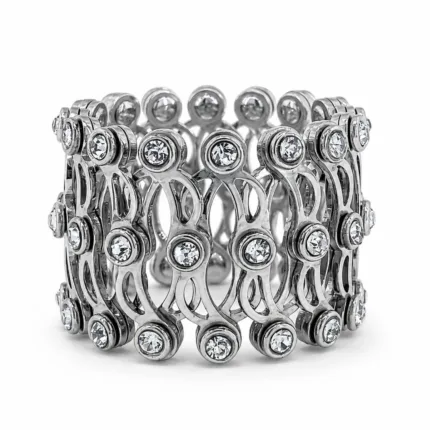 silver 925 ring bracelet 2-in-1