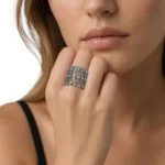 silver 925 ring bracelet 2-in-1 - Image 2