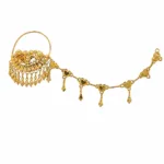 Gold Bridal Nath (Nathni or Nathiya)