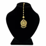 Gold Maang Tikka - Image 2