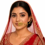 Gold Bridal Nath (Nathni or Nathiya) - Image 2