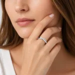 925 Sterling Silver "Love" Engraved Couple Bands - Image 4